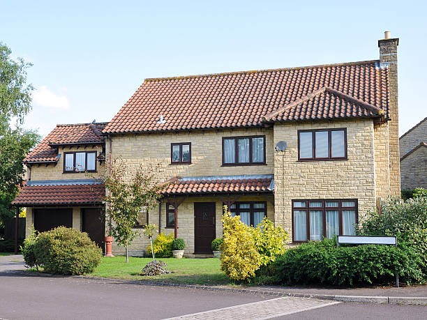 Tiled Detached House Roof